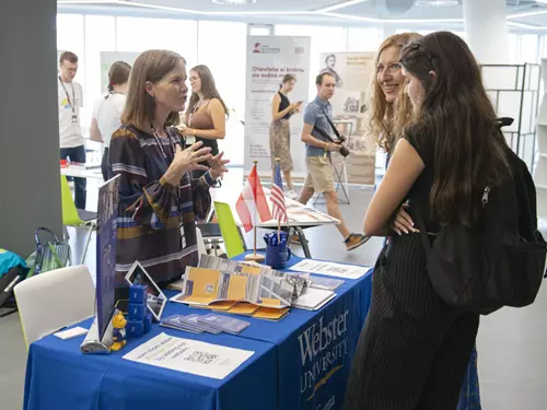 Zástupci zahraničních vysokých škol na EduFestivalu 2023