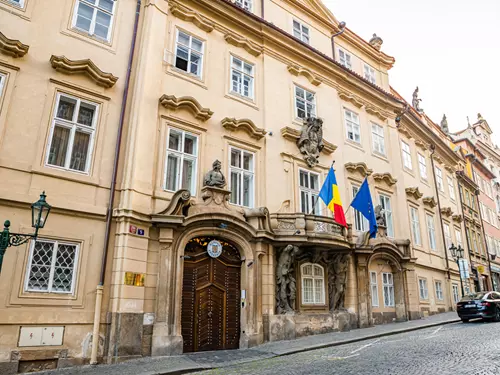 Morzinský palác na Malé Straně v Praze