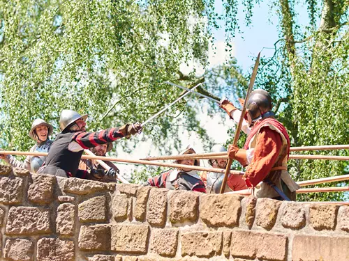 šerm, bitva na hradě Pecka