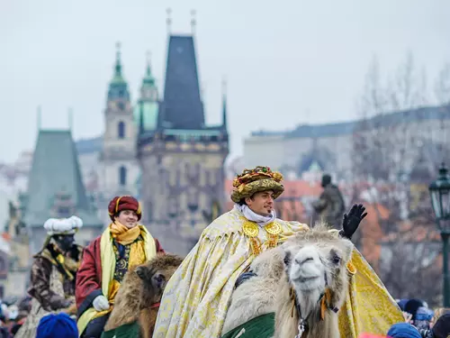 Tříkrálový průvod Prahou 2025