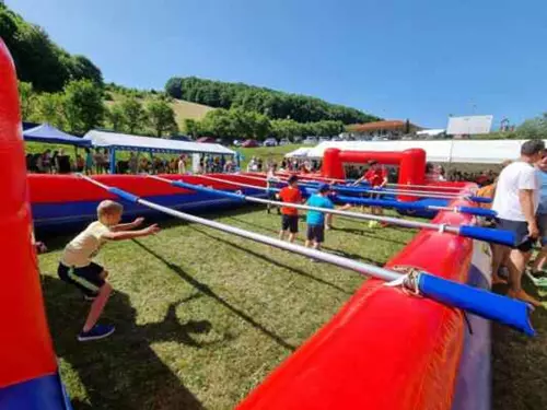 Sportovní den dětí a mládeže ve Březnici u Zlína