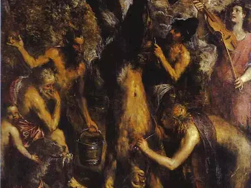 Titian---Tiziano-Vecelli---The-Flaying-of-Marsyas-