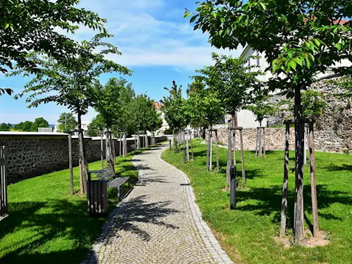 Zámecká zahrada v Moravské Třebové
