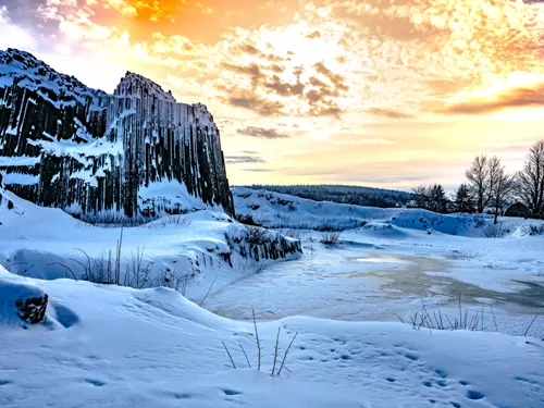 100 tipů na zimní výlety do přírody