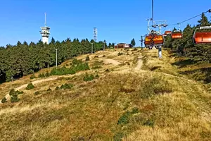 lanovka na Klínovec