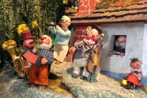 diorama Svatba u Broučků