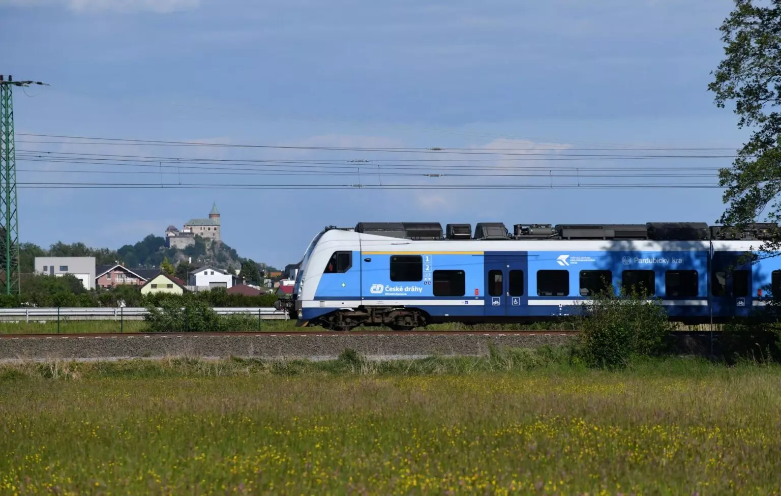 trať Hradec-Chrudim