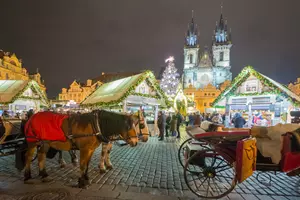 vánoce praha