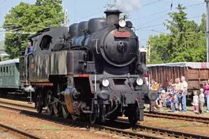 jízdy historického vlaku Brno