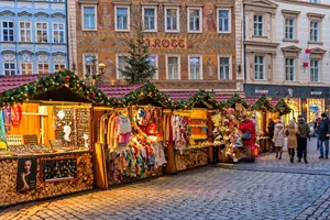 vánoce praha
