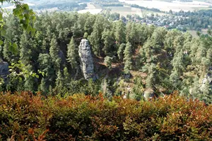 sloupské skalní město