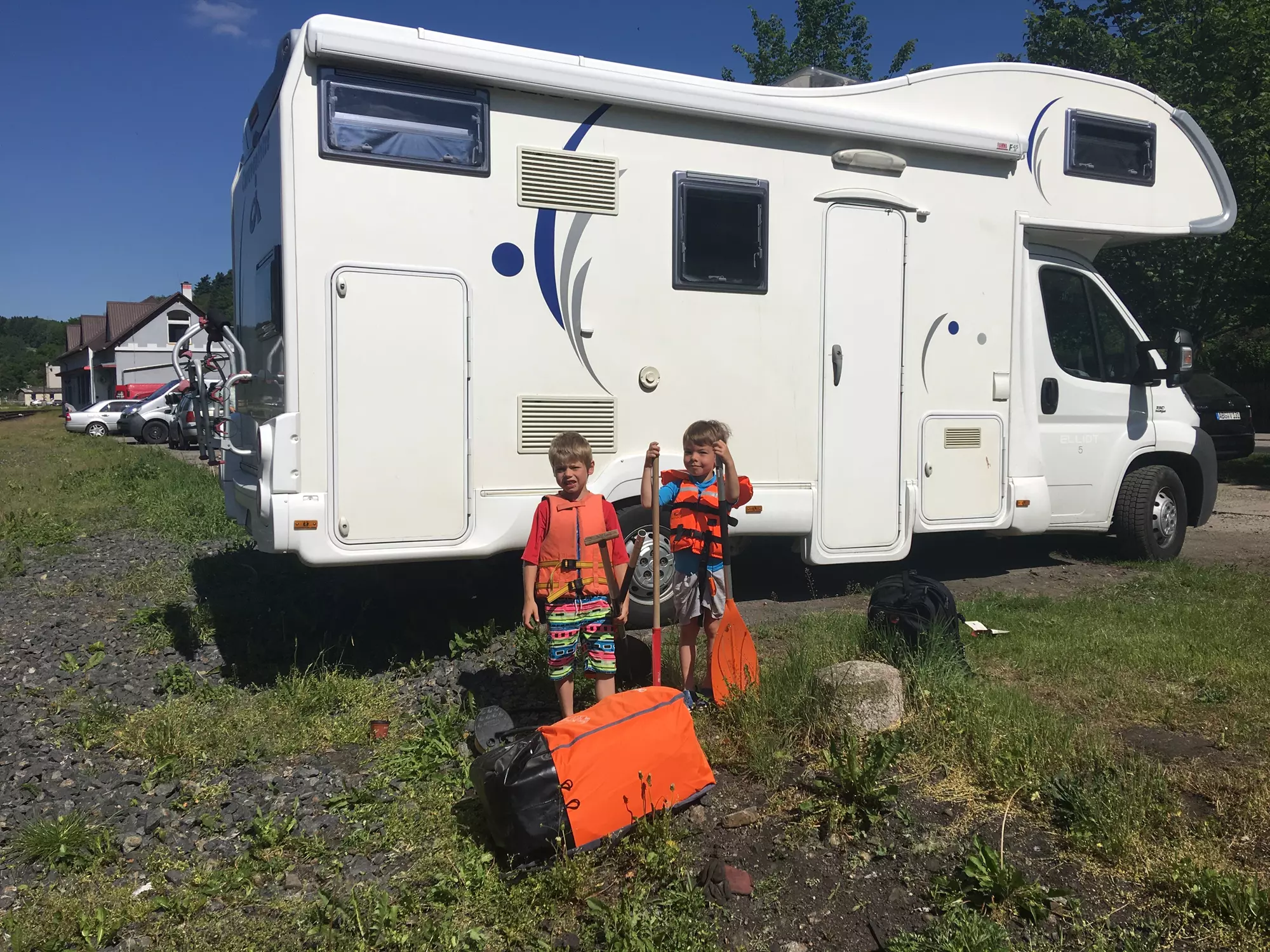 Rodinné výlety karavanem