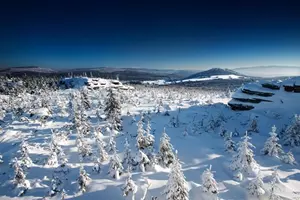 Jizerské hory v zimě