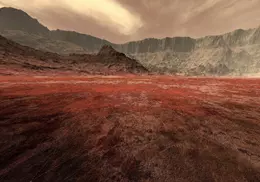 Povrch planety Mars