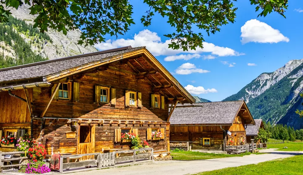 Dům ve Švýcarských Alpách