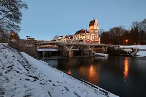 Hradec Králové zima