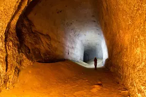 Kaolinový důl Nevřeň