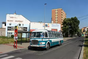 historický autobus braník