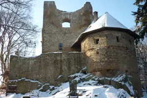 hrad cimburk zima