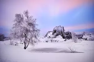 Zima Panská skála