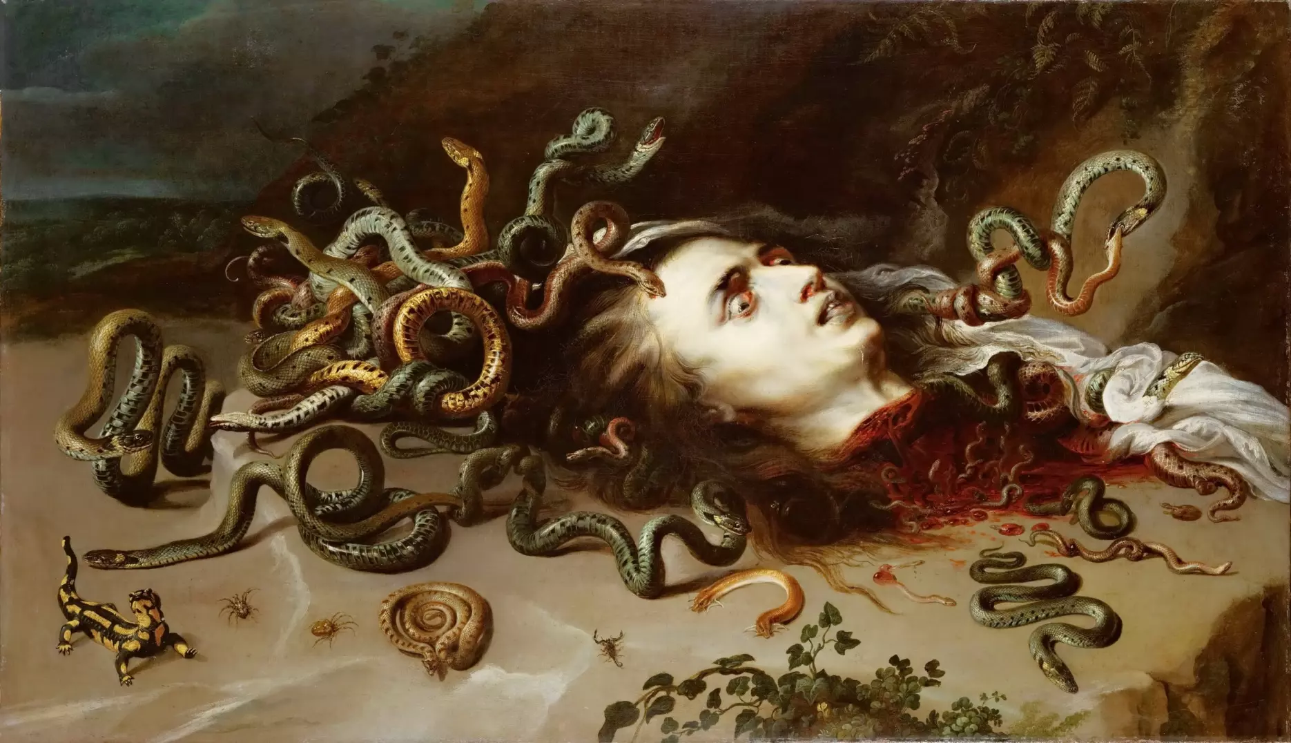 …a hrůzostrašně krásná Medusa vídeňská