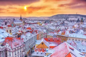 zima Praha