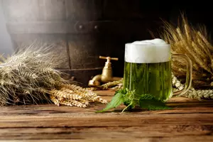 zelené pivo