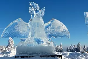 Ledové sochy Pustevny