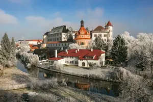 Jindřichův Hradec zima