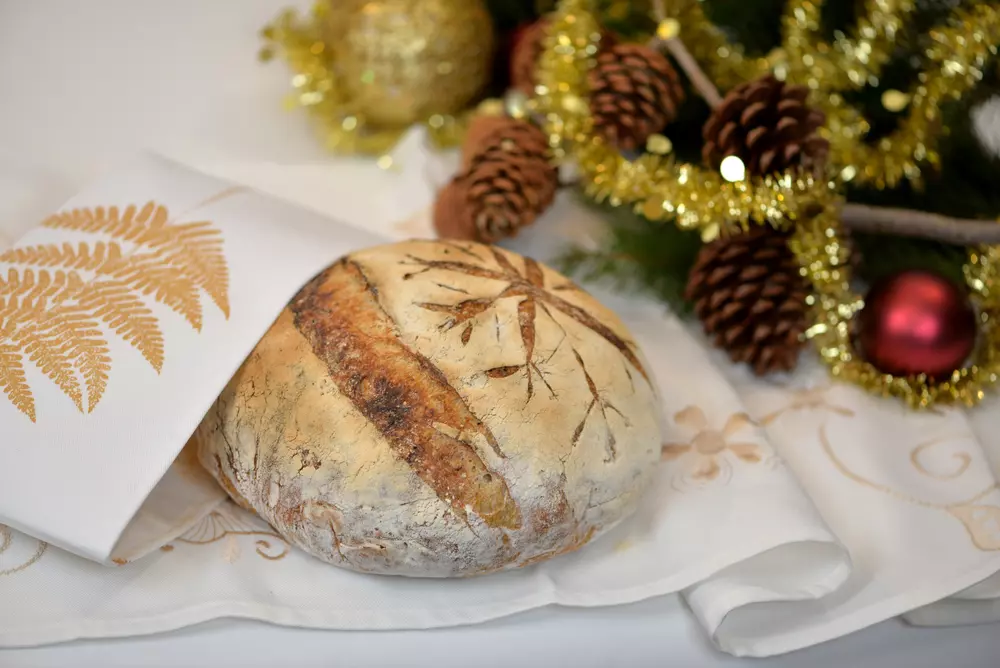 vánoční chleba