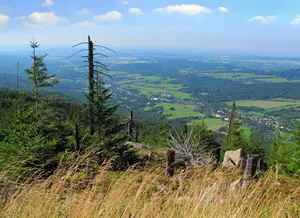 Pohled ze Smědavské hory