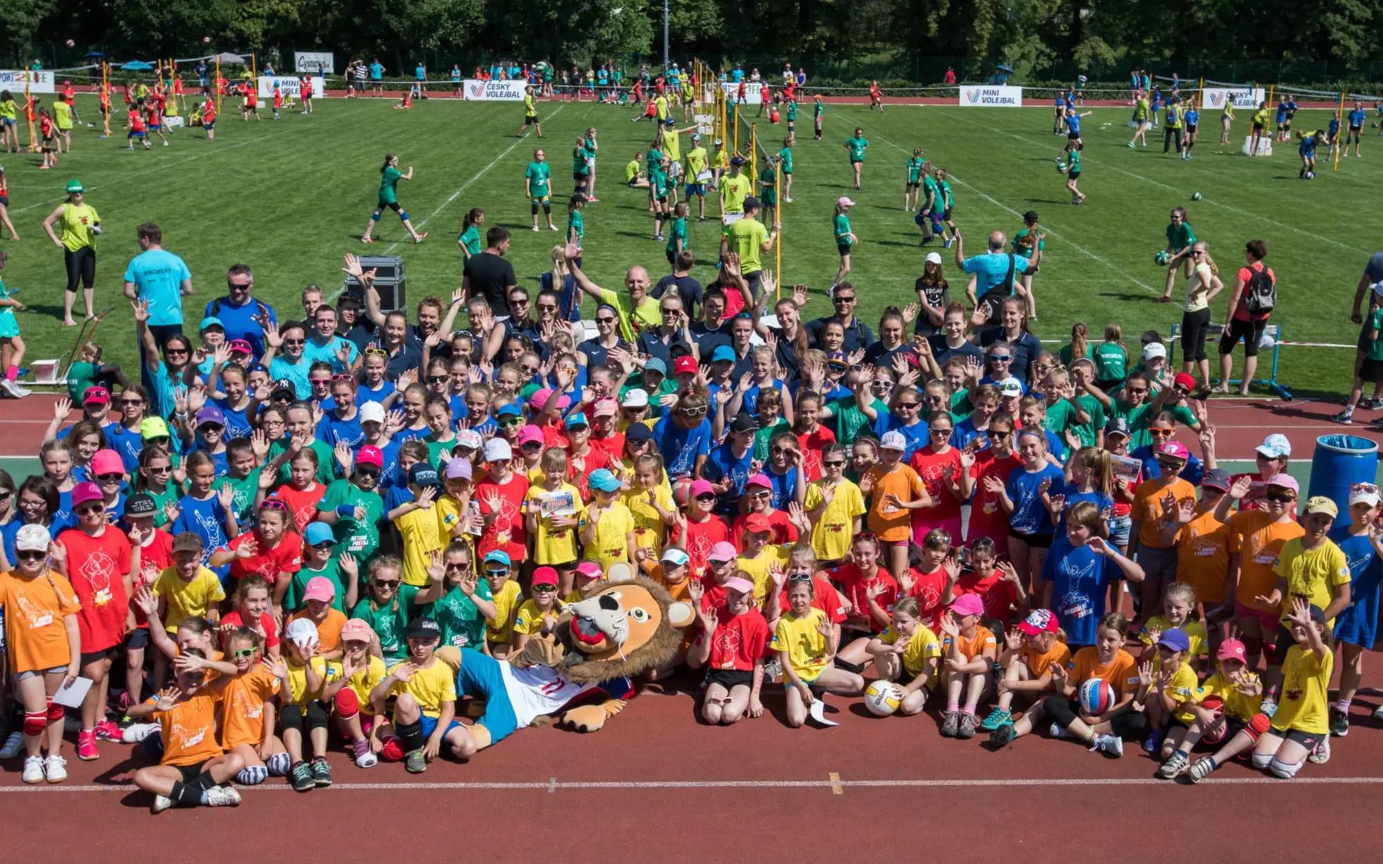 Minivolejbal - celostátní festival minivolejbalu pro děti od 6 do 12 let