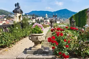 Růžová zahrada Děčín