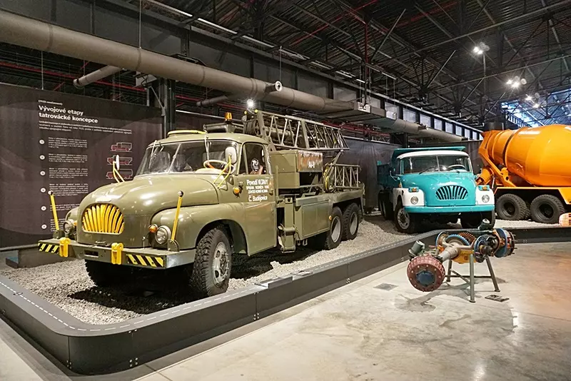muzeum nákladních vozů tatra