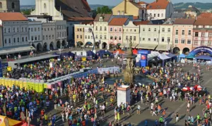 Půlmaraton v Budějovicích