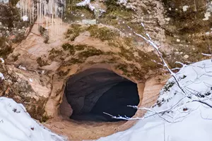 jeskyně zima