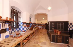 Kuchyně zámku Hluboká