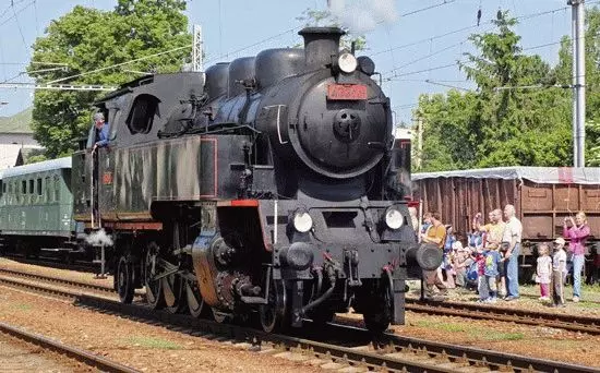 jízdy historického vlaku Brno