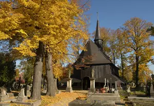 dřevěný kostel Panny Marie v Broumově