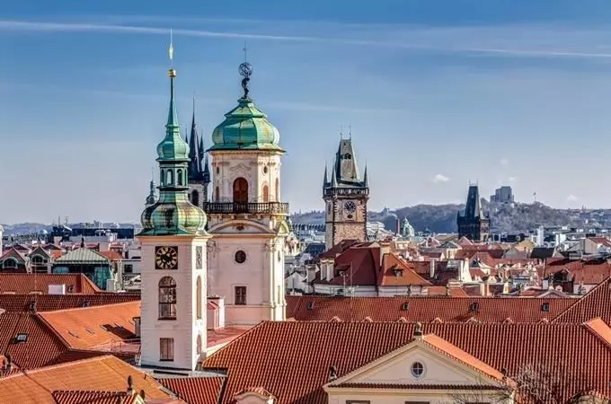 Klementinum Praha s astronomickou věží