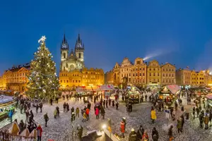 Vánoční trhy staroměstské náměstí