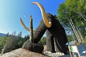Obří mamut dolní morava