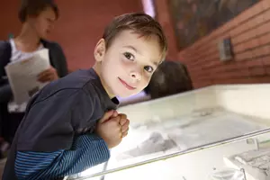 děti v muzeu