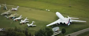 Tupolev na trávě