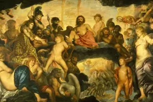 Shromáždění olympských bohů: P.P.Rubens