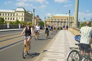 Praha cyklisté